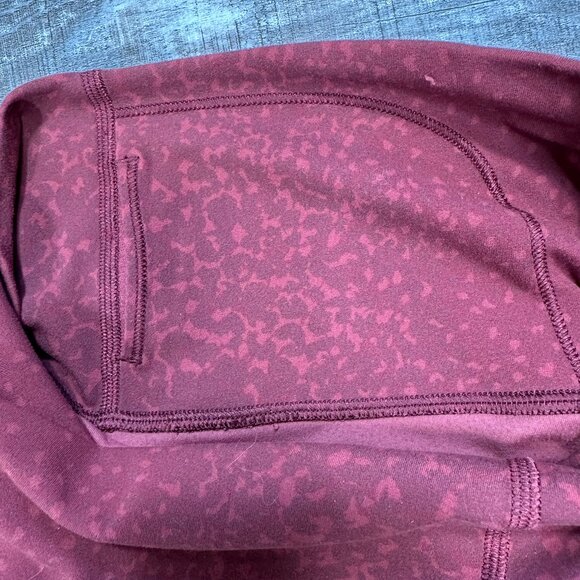 Lululemon Align Pant 28" *Engineer Print City Camo Chianti Multi Align Pant Sz 4 - Picture 8 of 9